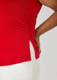 Ruched Tube Top