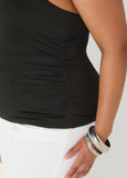 Ruched U Ring Cami Top