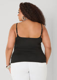 Ruched U Ring Cami Top