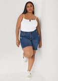 Ruched U Ring Cami Top