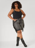 Buckle Strap Tank Top