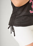 Drawstring Basketball Jersey