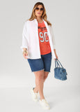 Drawstring Basketball Jersey
