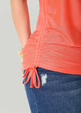Drawstring Basketball Jersey