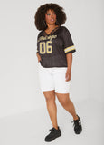 Chicago Lace Trimmed Jersey