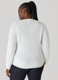 Ribbed Raglan Sweater
