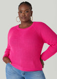 Ribbed Raglan Sweater