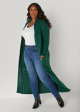 Cable Knit Duster