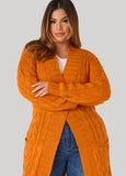 Cable Knit Duster