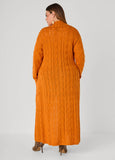 Cable Knit Duster
