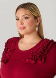 Ruffled Sweater