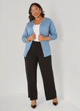 Knitted Button Front Cardigan