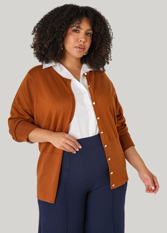 Button Front Cardigan