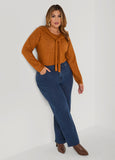 Tie Front Sweater