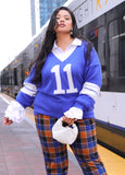 Plus Size 11 Varsity Sweater Plus Size College Sweater Fall Fashion