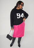 Varsity Pullover Sweater