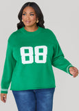 Varsity Pullover Sweater