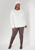 Crystal Sweater And Hat Set