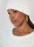 Crystal Sweater And Hat Set