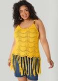 Beaded Crochet Top