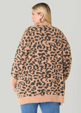 Brushed Leopard Cardigan