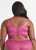 Zebra Balconette Butterfly Bra