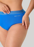 Sheer Waistband Micro Brief Panty