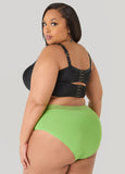 Sheer Waist Microfiber Briefs