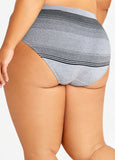 Stripe Seamless Hipster Panty