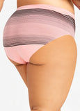 Stripe Seamless Hipster Panty
