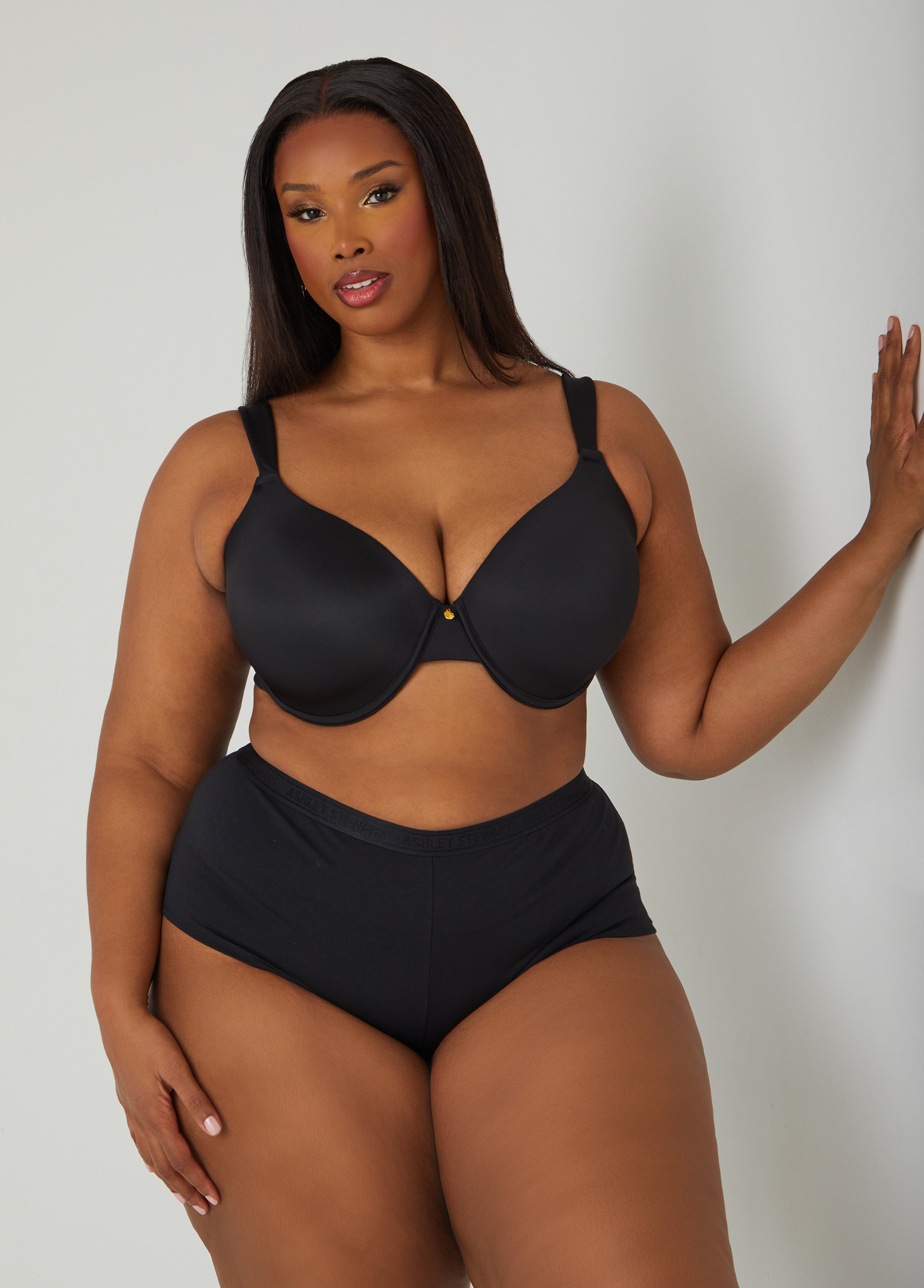 Plus Size Micro Underwire T Shirt Bra