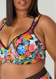 Tropical Full Coverage Butterfly Bra