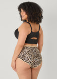 Animal Print Stretch Cotton Briefs
