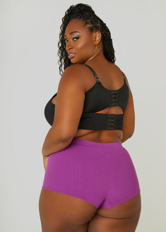 Seamless Ribbed Boyshorts