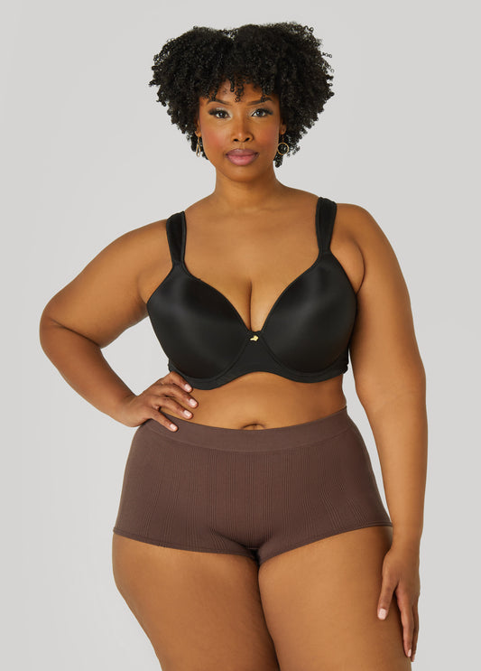 Seamless Ribbed Boyshorts