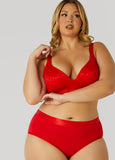Leopard Jacquard Wireless Bra