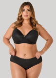 Lace Trimmed Microfiber Hipsters