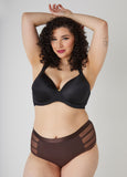 Caged Leopard Hipster Panty