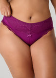 3 Pack Lace Trimmed Cheeky Panties