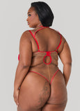 Caged Cutout Lingerie Bodysuit