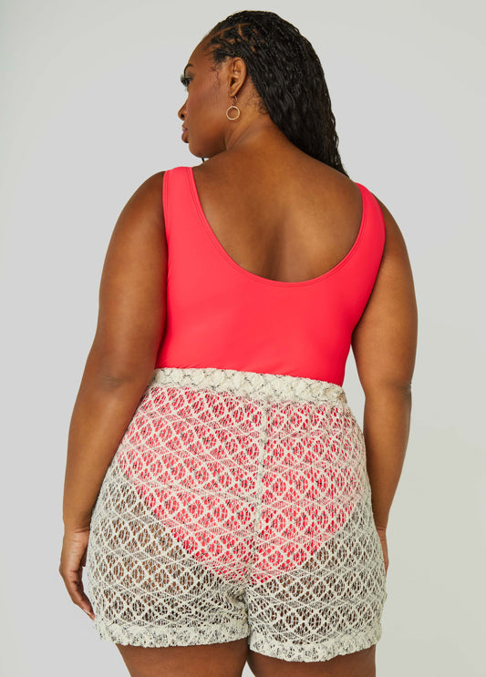 Crochet Cover Up Shorts