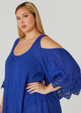 Beach Break Cold Shoulder Cover Up