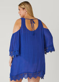 Beach Break Cold Shoulder Cover Up