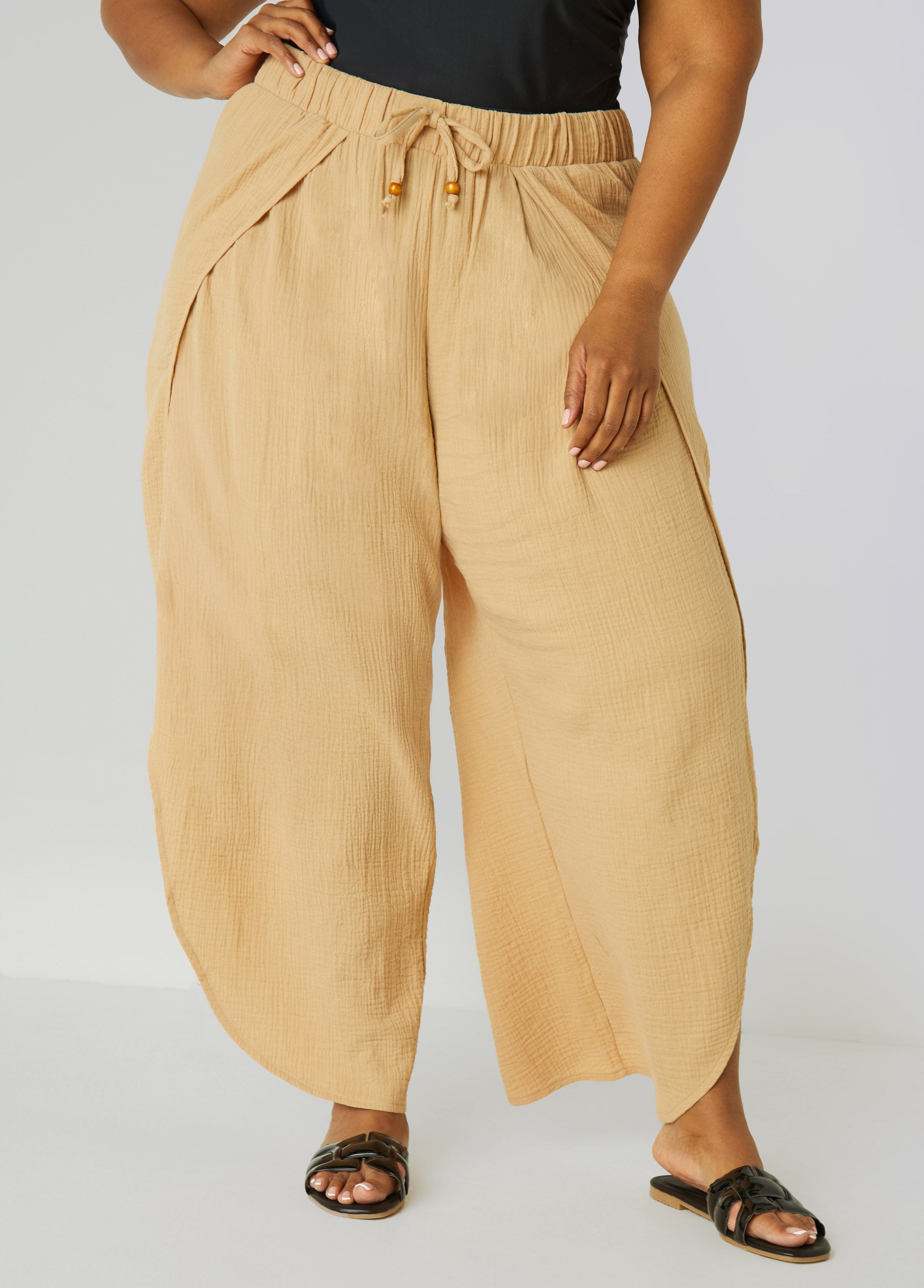 Nicole Miller Cover Up Pants – Ashley Stewart