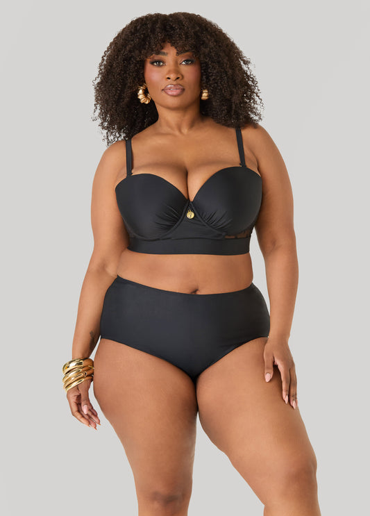 Convertible Mesh Bikini Top