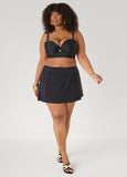 High Waist Swim Skort