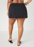 High Waist Swim Skort