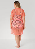 Given Kale Mesh V Neck Cover Up