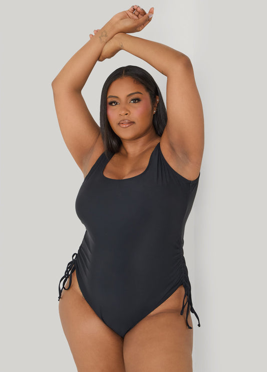 Drawstring Swimsuit