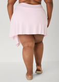 Asymmetric Hem Swim Skort